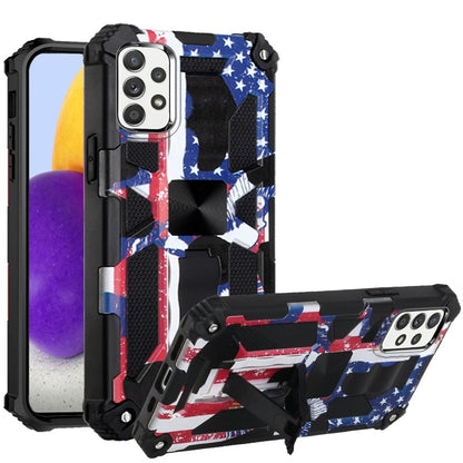 For Samsung Galaxy A73 5G Heavy Duty Stand Hybrid Shockproof [Military Grade] Rugged Protective with Built-in Kickstand  Phone Case Cover
