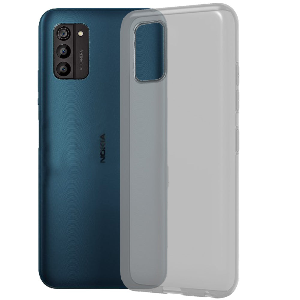 For Nokia G100 4G Premium Cases Hybrid Soft Silicone Gummy TPU Gel Candy Skin Flexible Skinny Slim Thin Protector  Phone Case Cover