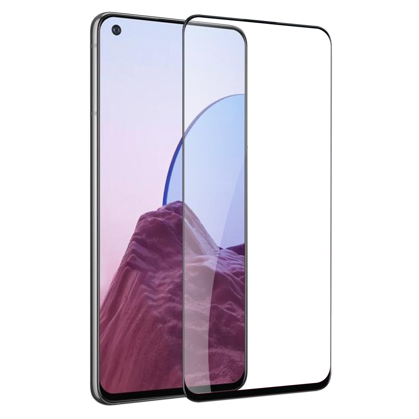 For OnePlus Nord N20 5G Screen Protector Tempered glass Protective Film [3D Curved Full Coverage] [9H Hardness] [No bubbles] [Case Friendly] Clear Black Screen Protector