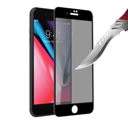 For Apple iPhone SE 3 (2022) Privacy Screen Protector, Anti Spy Anti Peeping Tempered Glass Full Protective Film, 9H, Anti Scratch, Easy Install Black Screen Protector