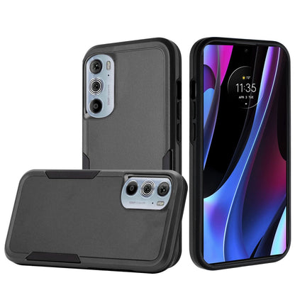 For Motorola Edge+ 2022 /Edge Plus Hybrid Rugged Hard Shockproof Drop-Proof Protection, Military Grade Heavy-Duty Armor Design  Phone Case Cover
