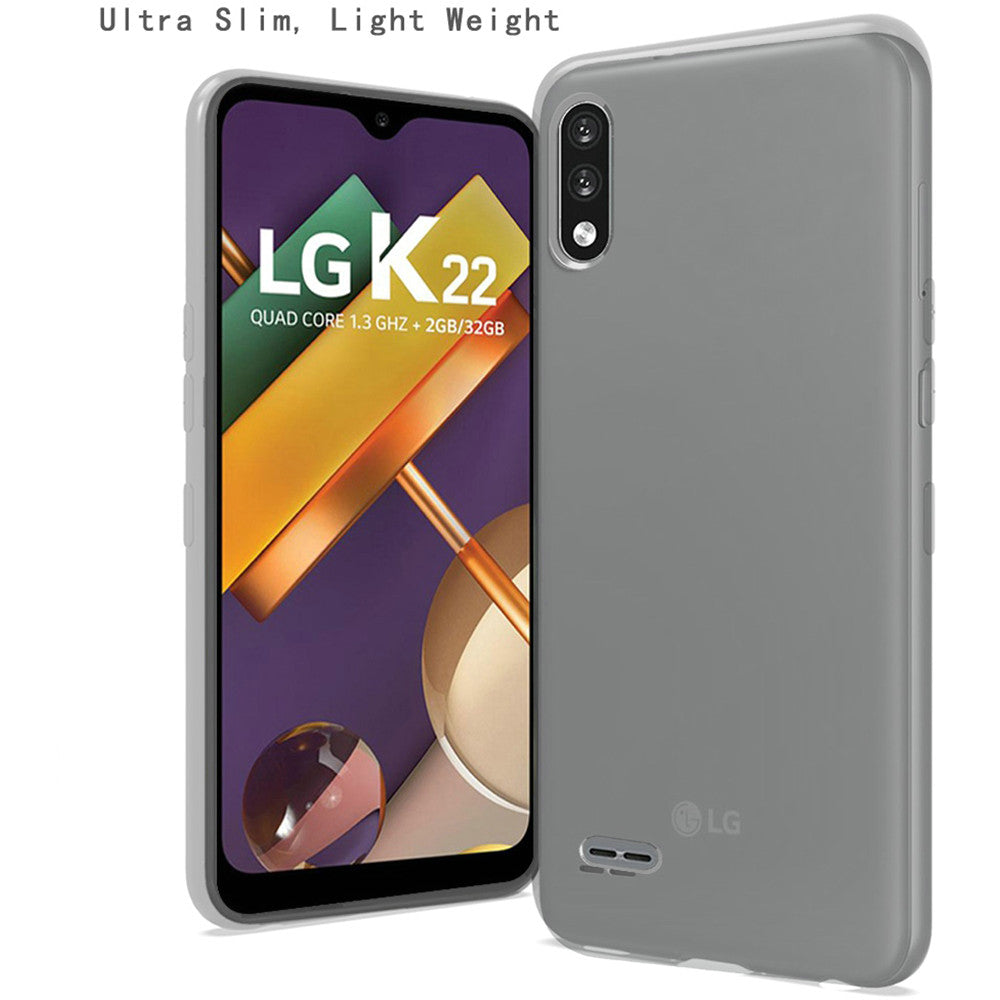 For Samsung Galaxy A33 5G Case Premium Hybrid Soft Silicone Gummy TPU Gel Candy Skin Flexible Skinny Slim Protector Clear Phone Case Cover