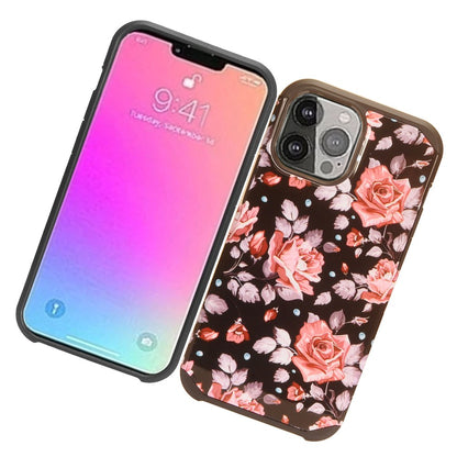 For Apple iPhone 13 /Pro Max Armor Dual Layer 2 in 1 Rubberized Hard Shell Shockproof TPU Silicone Hybrid Protection Ultra Slim  Phone Case Cover