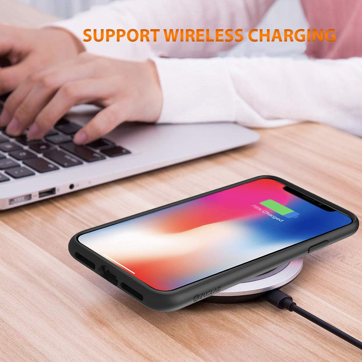 For Apple iPhone 14 Pro Max (6.7") Hybrid Slim Clear Transparent Shock-Absorption Bumper with TPU + Hard PC Back Frame Black Phone Case Cover