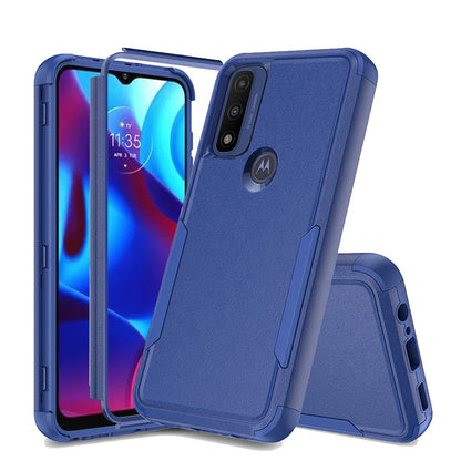 For Motorola Moto G Power 2022 Hybrid Rugged Shockproof Drop-Proof with 3 Layer Protection, Military Grade Heavy-Duty Armor  Phone Case Cover