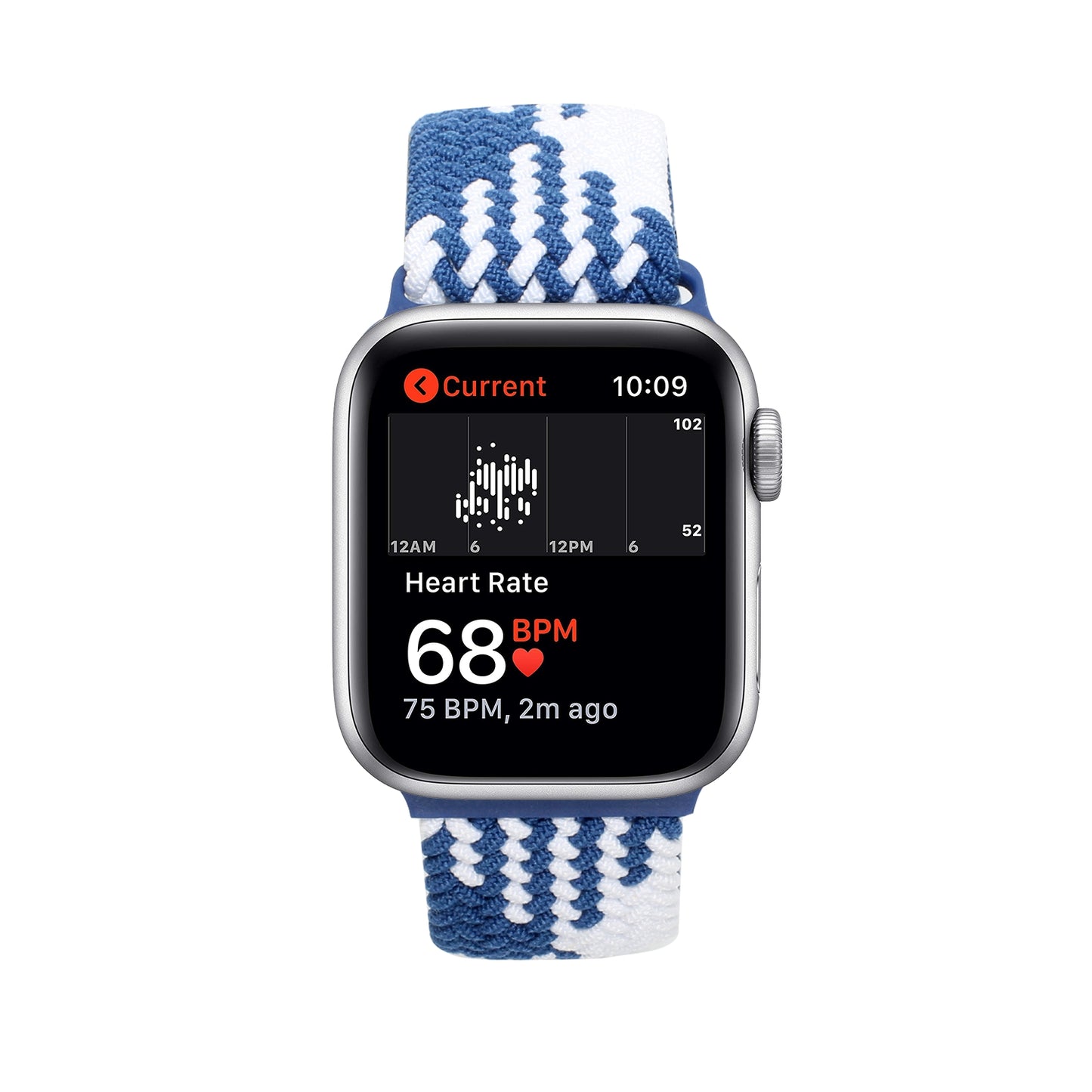 For Apple Watch Size 42/44/45mm Stretchy Nylon Solo Loop Bands Adjustable Braided Sport Elastics Women Men Strap for iWatch Series 7 6 5 4 3 2 1 SE  Phone Case Cover