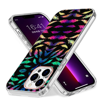 For Apple iPhone 14 Pro Max (6.7") Creative Stylish Fashion Design Hybrid Rubber TPU Hard PC Shockproof Slim  Phone Case Cover