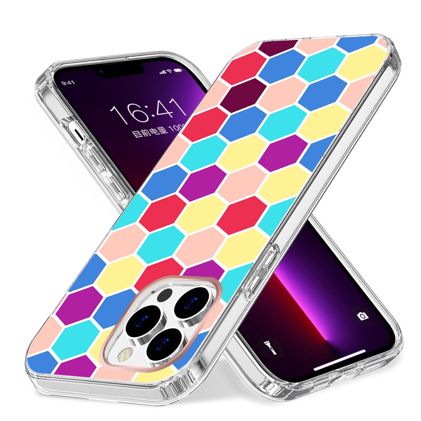 For Apple iPhone 11 (6.1") Creative Stylish Fashion Design Hybrid Rubber TPU Hard PC Shockproof Armor Slim Fit  Phone Case Cover
