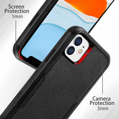 For Samsung Galaxy A03S Hybrid Bumper Rugged Dual Layer Heavy-Duty Military-Grade Rubber TPU Defender Protective  Phone Case Cover