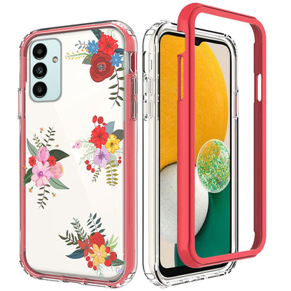 For OnePlus Nord N20 5G Beautiful Design 3 in 1 Hybrid Triple Layer Armor Hard Plastic PC Rubber TPU Shockproof Frame  Phone Case Cover