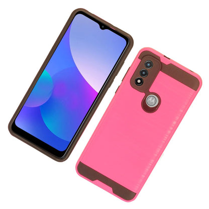 For Motorola Moto G 5G 2022 Brushed Texture Slim Hybrid Shockproof Dual Layer Hard PC & TPU Armor Rugged Protective  Phone Case Cover