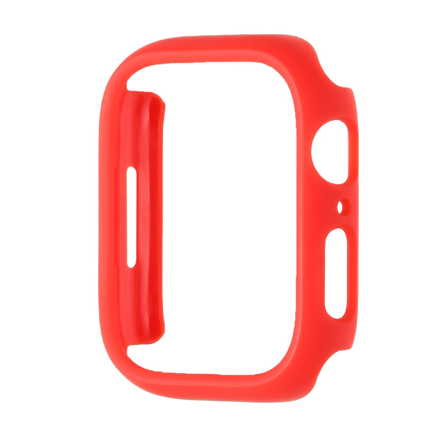 For Apple Watch Series 7/6/SE/5/4/3/2/1 Shockproof Hard Solid Color Bumper Case All-Around Edge Frame [NO Screen Protector]