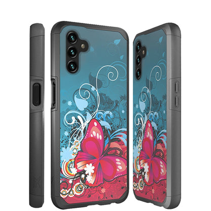 For TCL 30 LE T602DL Slim Corner Protection Shock Absorption Hybrid Dual Layer Hard TPU Rubber Frame Armor Defender  Phone Case Cover