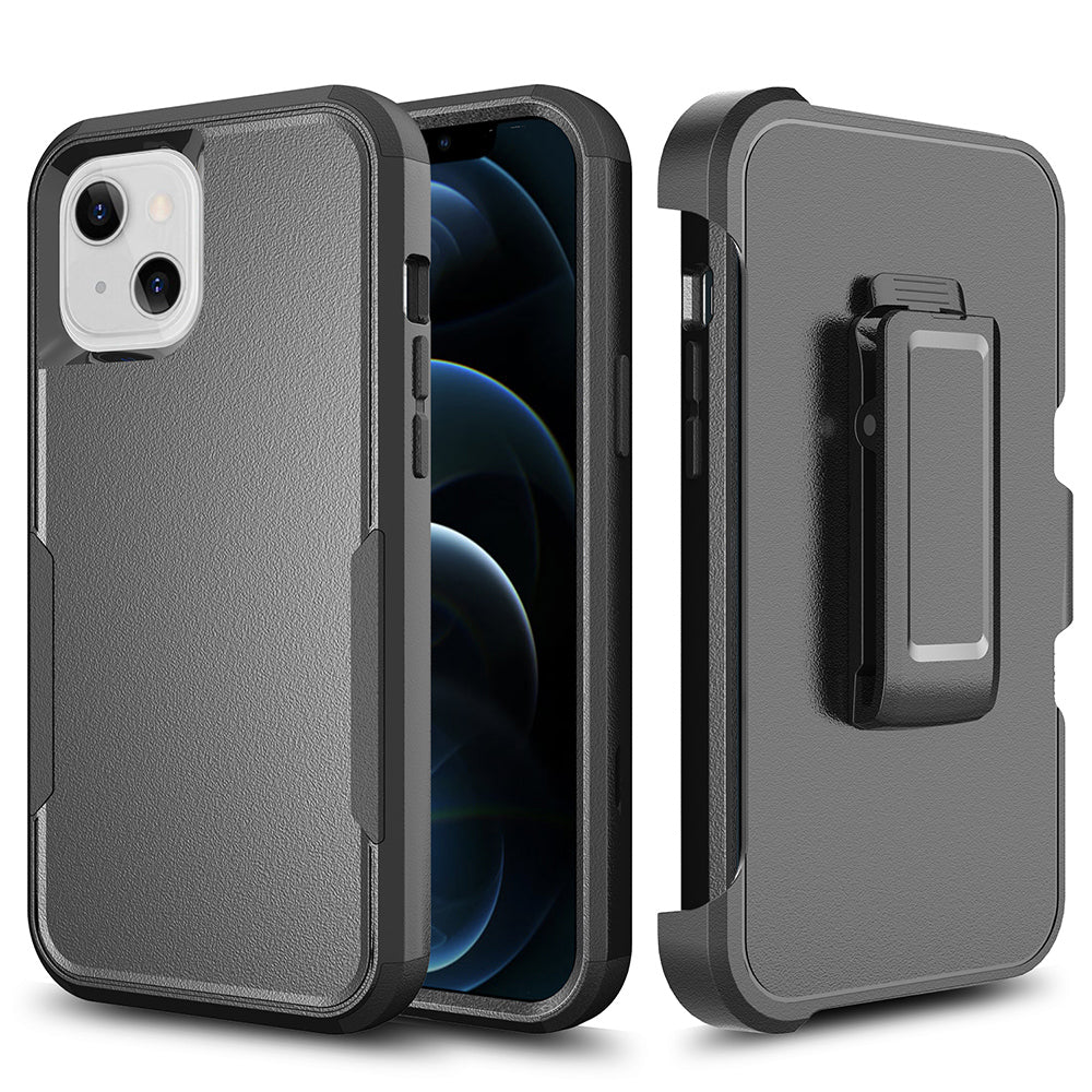 For Apple iPhone 14 /Plus Pro Max Heavy Duty Holster Kickstand Belt Clip Combo Hard Rugged Hybrid  Phone Case Cover