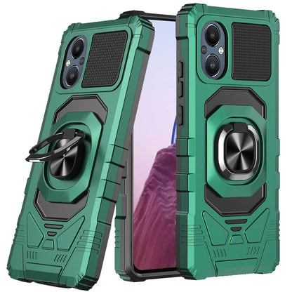 For OnePlus Nord N20 5G Hybrid Dual Layer with Rotate Magnetic Ring Stand Holder Kickstand, Rugged Shockproof Protective  Phone Case Cover