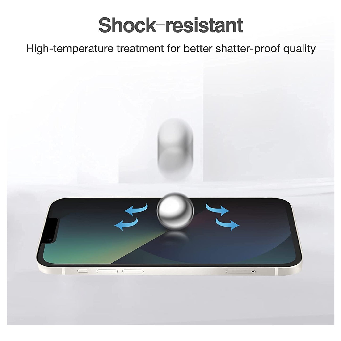 For Apple iPhone 13 (6.1") Privacy Screen Protector Anti Spy 9H Dark Tempered Glass Screen Film Guard Case Friendly Black Screen Protector