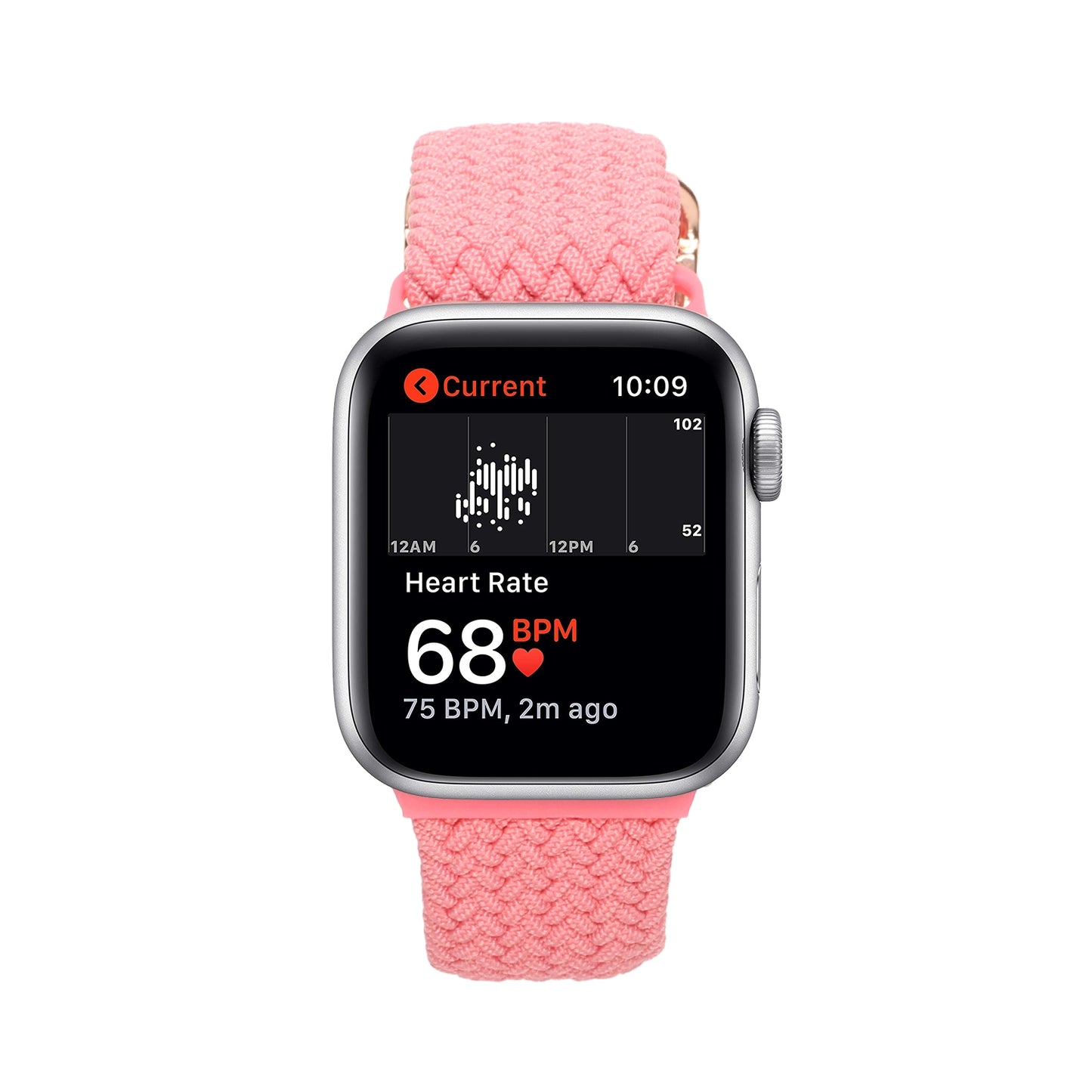 For Apple Watch Size 42/44/45mm Stretchy Nylon Solo Loop Bands Adjustable Braided Sport Elastics Women Men Strap for iWatch Series 7 6 5 4 3 2 1 SE  Phone Case Cover