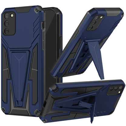 For Samsung Galaxy A02S Heavy Duty Protection Hybrid Built-in Kickstand Rugged Shockproof Military Grade Dual Layer Full Body  Phone Case Cover