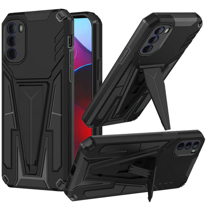 For Motorola Moto G Stylus 2022 4G Heavy Duty Protection Hybrid Built-in Kickstand Rugged Shock Military Grade Dual Layer  Phone Case Cover