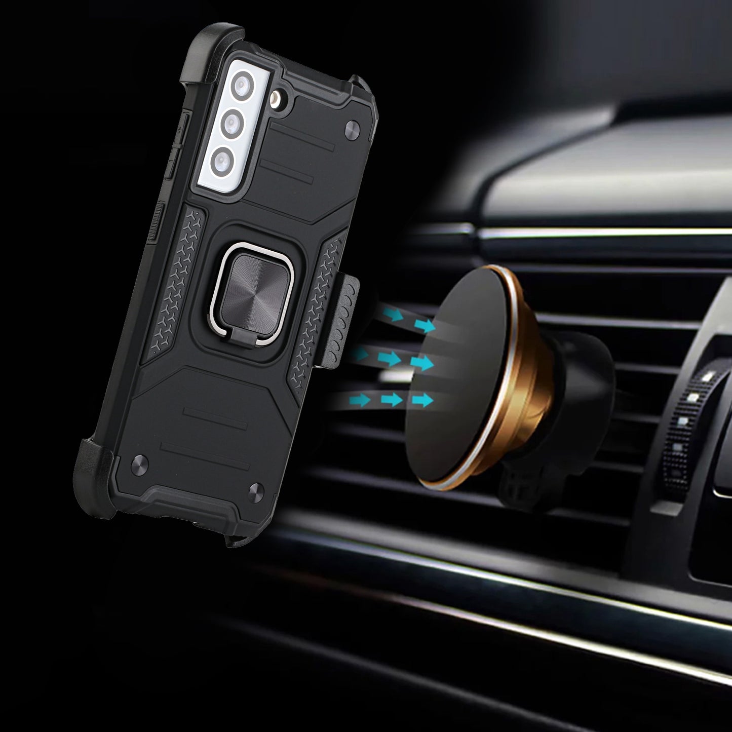 For Motorola Moto G Stylus 2021 5G Version Holster Combo Clip 3 in 1 Armor Hybrid with Ring Kickstand Shockproof Rugged  Phone Case Cover