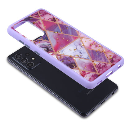 For Apple iPhone 13 Pro /13 (6.1") Luxury Fashion Pattern Design Slim Hybrid Grid Bumper Rubber Soft TPU & Hard Back PC Protective  Phone Case Cover