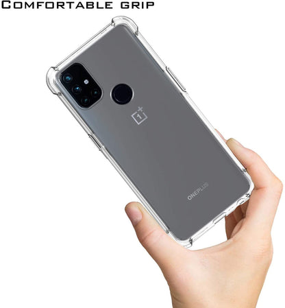 For Samsung Galaxy A13 5G HD Crystal Clear Ultra Hybrid PC+TPU [Four-Corner Protective] Rubber Shockproof Gummy Gel Bumper Transparent Clear Phone Case Cover