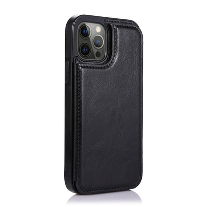 For Samsung Galaxy A02S PU Leather [Two Magnetic Clasp] [Card Slots] Stand Function Durable Shockproof Back Wallet Flip  Phone Case Cover
