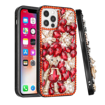 For Samsung Galaxy A33 5G Bling Crystal 3D Full Diamonds Luxury Sparkle Transparent Rhinestone Glitter Hybrid Bumper  Phone Case Cover