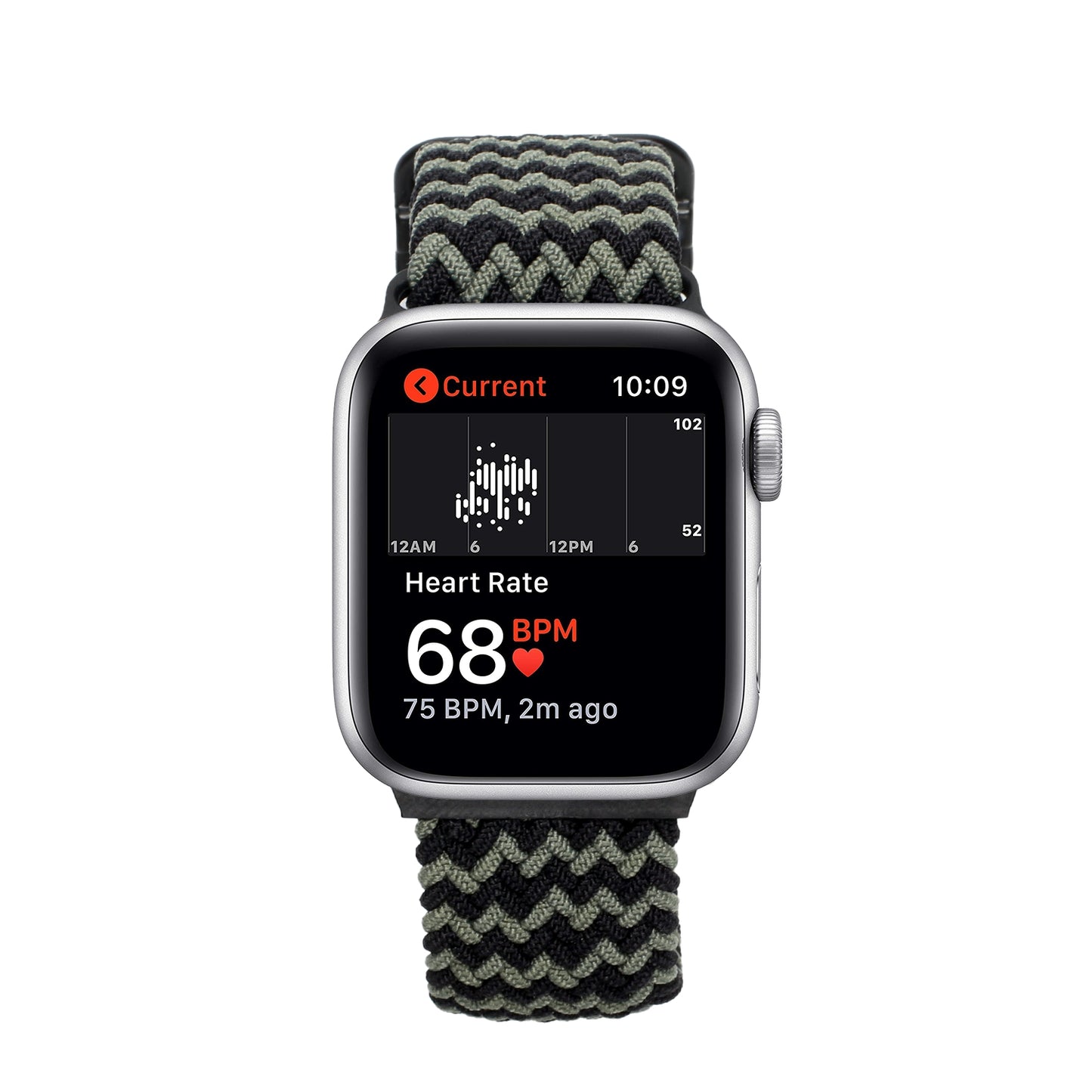 For Apple Watch Size 42/44/45mm Stretchy Nylon Solo Loop Bands Adjustable Braided Sport Elastics Women Men Strap for iWatch Series 7 6 5 4 3 2 1 SE  Phone Case Cover