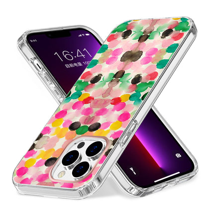 For Apple iPhone 14 Pro (6.1") Creative Stylish Fashion Design Hybrid Rubber TPU Hard PC Shockproof Slim Fit  Phone Case Cover