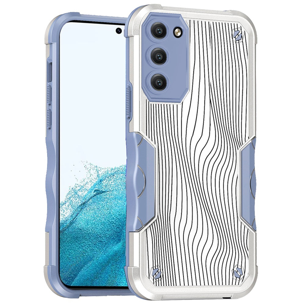 For Samsung Galaxy S22 Ultra/ S22 + / S22  Fashion Design Tough Shockproof Hybrid Stylish Pattern Heavy Duty TPU Bumper Rubber  Phone Case Cover