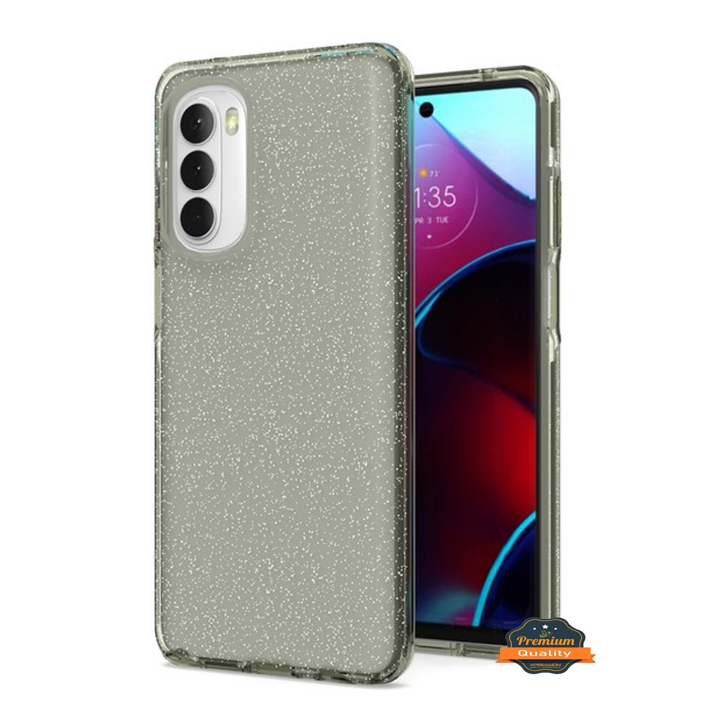 For Motorola Moto G Stylus 5G 2022 Glitter Sparkle Bling Shiny Thin Ultra Slim Hybrid Shockproof Rubber Silicone TPU Gel  Phone Case Cover