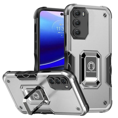 For Motorola Moto G Stylus 5G 2022 Hybrid Magnetic Ring Holder Stand Kickstand Heavy Duty Rugged TPU Silicone Shockproof  Phone Case Cover
