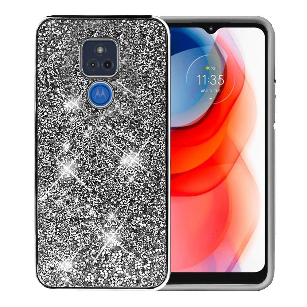 For Apple iPhone 14 /Plus Pro Max Bling Rhinestone Diamond Shiny Glitter Hybrid Bumper Dual Layer Rugged  Phone Case Cover