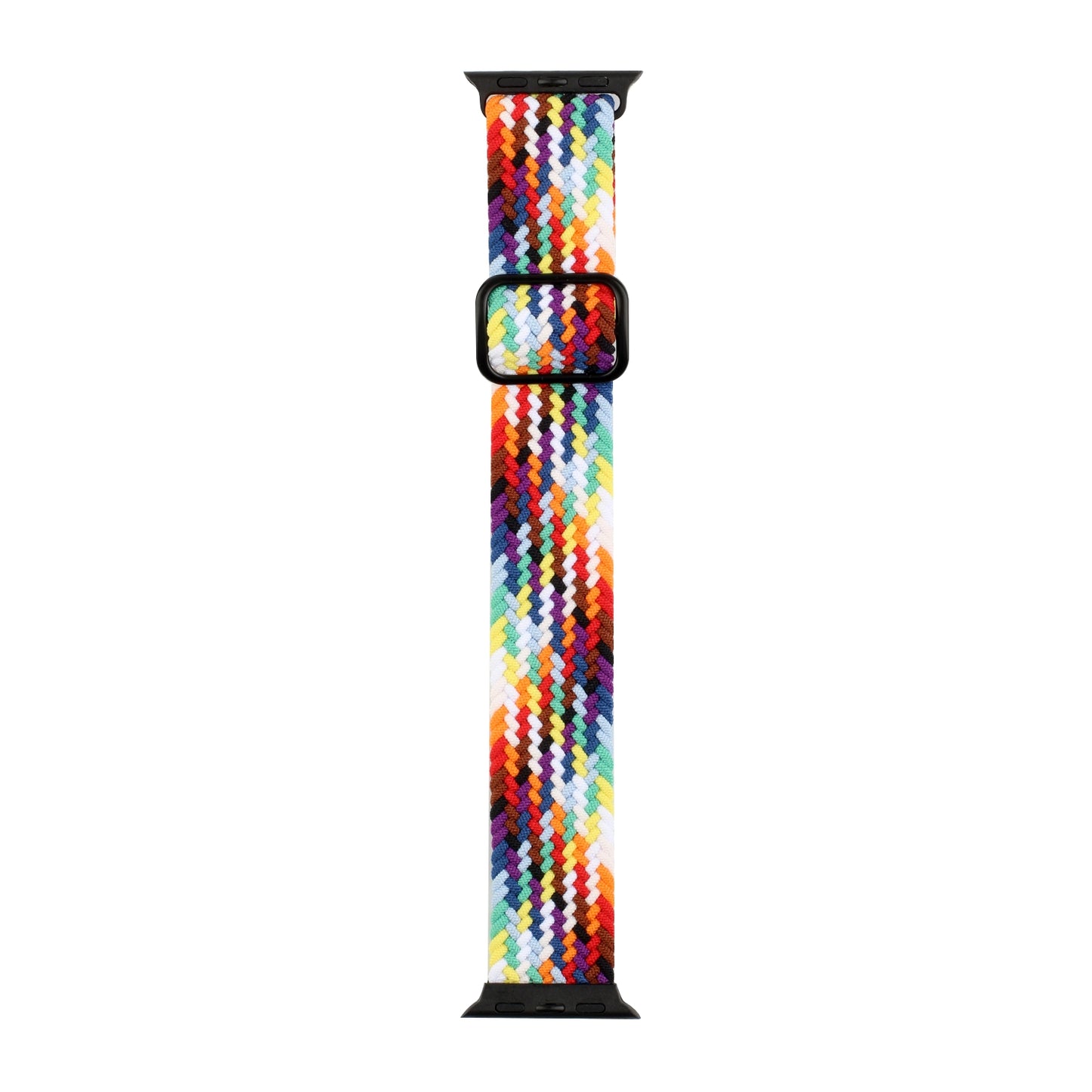 For Apple Watch Size 42/44/45mm Stretchy Nylon Solo Loop Bands Adjustable Braided Sport Elastics Women Men Strap for iWatch Series 7 6 5 4 3 2 1 SE  Phone Case Cover
