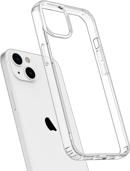For Samsung Galaxy A23 5G Crystal HD Clear Back Panel + TPU Bumper Hybrid Thin Slim Hard Shockproof Defender Anti-Drop Clear Phone Case Cover