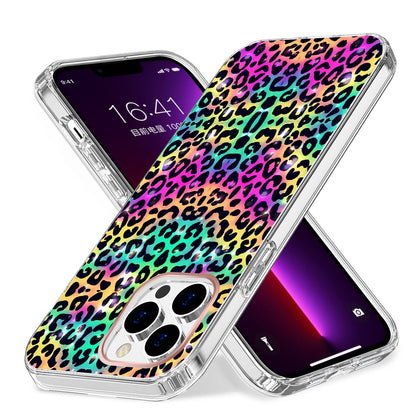For Apple iPhone 14 Pro (6.1") Creative Stylish Fashion Design Hybrid Rubber TPU Hard PC Shockproof Slim Fit  Phone Case Cover