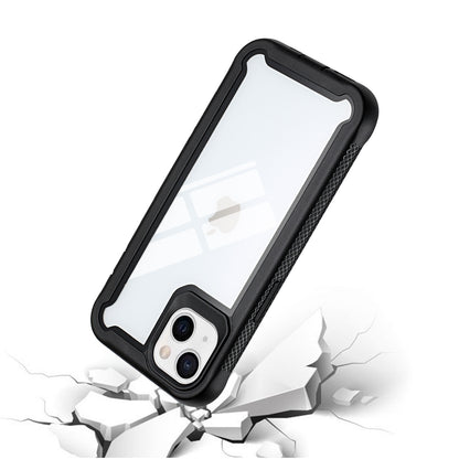 For Apple iPhone 13 Pro Max (6.7") Hybrid 3 in 1 Transparent Shockproof Full Body Frame Bumper Rugged Hard PC TPU Rubber Protective Heavy Duty  Phone Case Cover