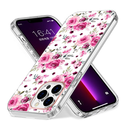 For Apple iPhone 14 Pro (6.1") Creative Stylish Fashion Design Hybrid Rubber TPU Hard PC Shockproof Slim Fit  Phone Case Cover