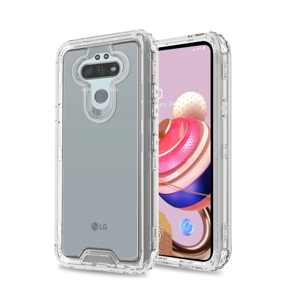 For Apple iPhone 13 Pro Max (6.7") Heavy Duty Rugged 3 in 1 Hybrid Shockproof Full Body Bumper Durable [Military Grade] Transparent Protective  Phone Case Cover