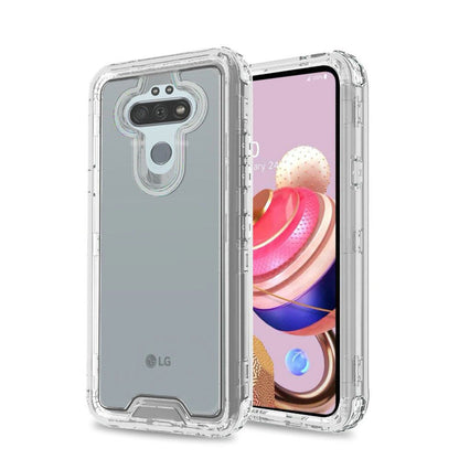 For Apple iPhone 13 Pro Max (6.7") Heavy Duty Rugged 3 in 1 Hybrid Shockproof Full Body Bumper Durable [Military Grade] Transparent Protective  Phone Case Cover