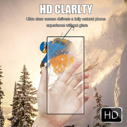 For OnePlus 10 Pro 5G Screen Protector Curve 3D Full Coverage 9H Hardness Tempered Glass Protector Shield 9H Bubble-Free Clear Screen Protector