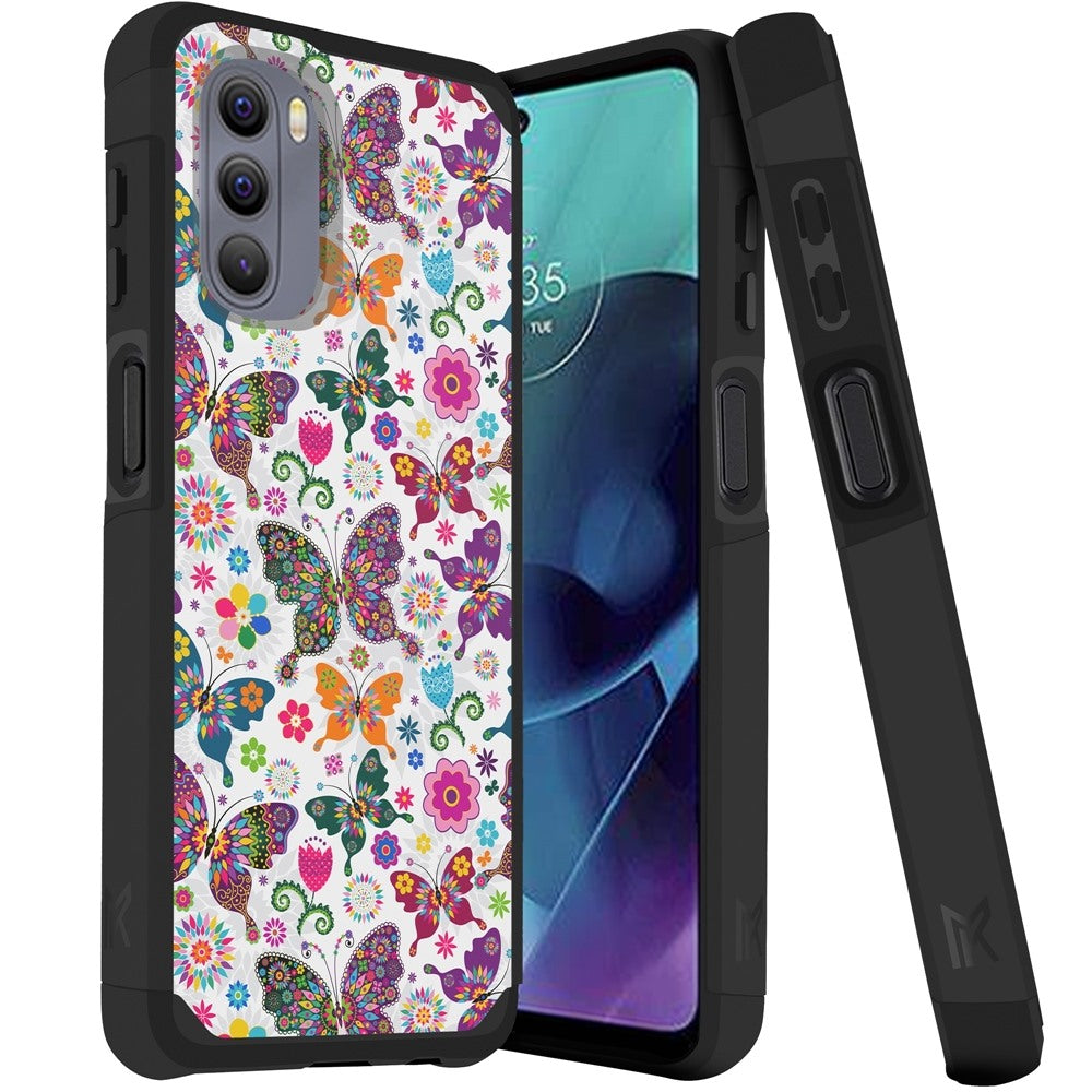 For Motorola Moto G Stylus 4G 2022 Slim Corner Protection Shock Absorption Hybrid Dual Layer Hard PC TPU Rubber Armor  Phone Case Cover
