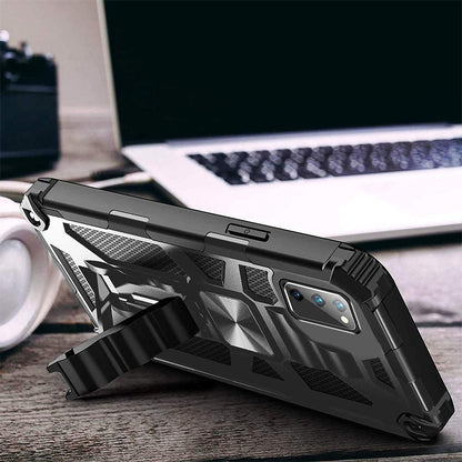 For Samsung Galaxy A13 5G Cases with Invisible Kickstand Stand Dual Layer Hybrid Defender Military Grade Shockproof Hard PC  Phone Case Cover