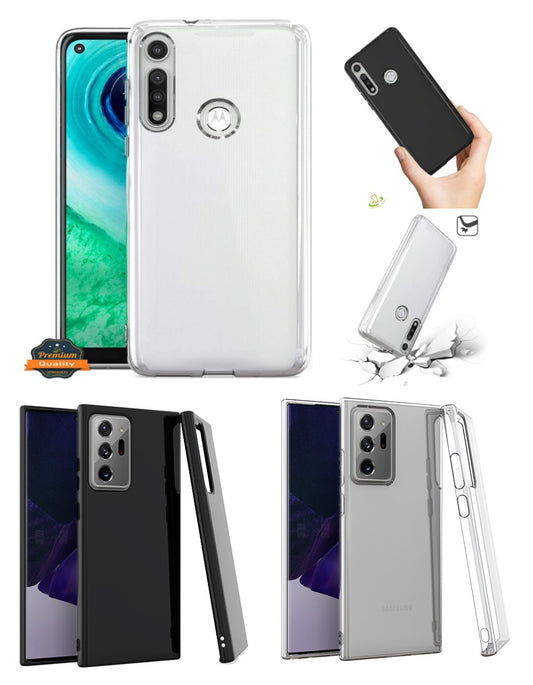 For Samsung Galaxy A33 5G Ultra Slim Thin Transparent Silicone Soft Skin Flexible TPU Gel Rubber Candy Gummy Protective Hybrid  Phone Case Cover