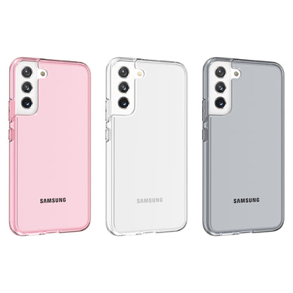 For Samsung Galaxy S23+ Plus Clear Full Transparency Thick Hybrid Hard PC Shell & Soft TPU Shock-Absorption Bumper Transparent Phone Case Cover