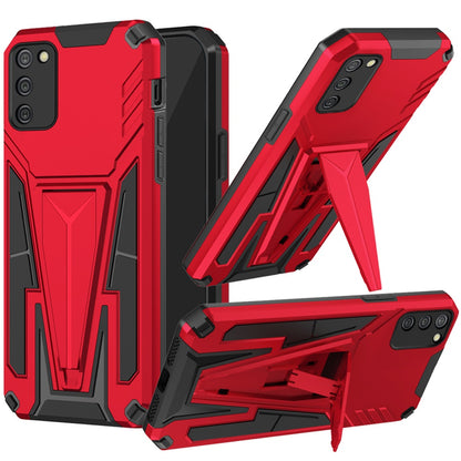 For Samsung Galaxy A02S Heavy Duty Protection Hybrid Built-in Kickstand Rugged Shockproof Military Grade Dual Layer Full Body  Phone Case Cover