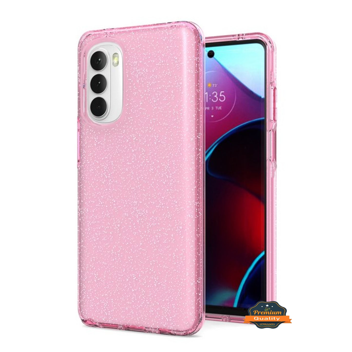 For Motorola Moto G Stylus 5G 2022 Glitter Sparkle Bling Shiny Thin Ultra Slim Hybrid Shockproof Rubber Silicone TPU Gel  Phone Case Cover