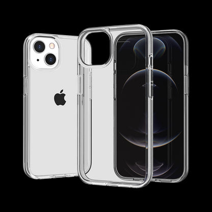 For Apple iPhone 11 (6.1") Transparent Shock Absorption Thick TPU Rubber Gel Ultra Thick 3mm Hybrid Silicone Protective Clear Phone Case Cover