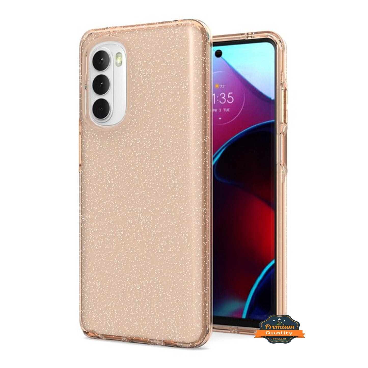 For Motorola Moto G Stylus 5G 2022 Glitter Sparkle Bling Shiny Thin Ultra Slim Hybrid Shockproof Rubber Silicone TPU Gel  Phone Case Cover